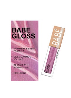 Seven Seas Seven Seas Babe Glittery Lip Gloss With High Shine Lip Color For Glossy Look  Lightweight Non Sticky Lip shiner For Moisturizing Lips Hot Pink 7ML  - Image 4