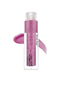 Seven Seas Seven Seas Babe Glittery Lip Gloss With High Shine Lip Color For Glossy Look  Lightweight Non Sticky Lip shiner For Moisturizing Lips Hot Pink 7ML  - Image 2