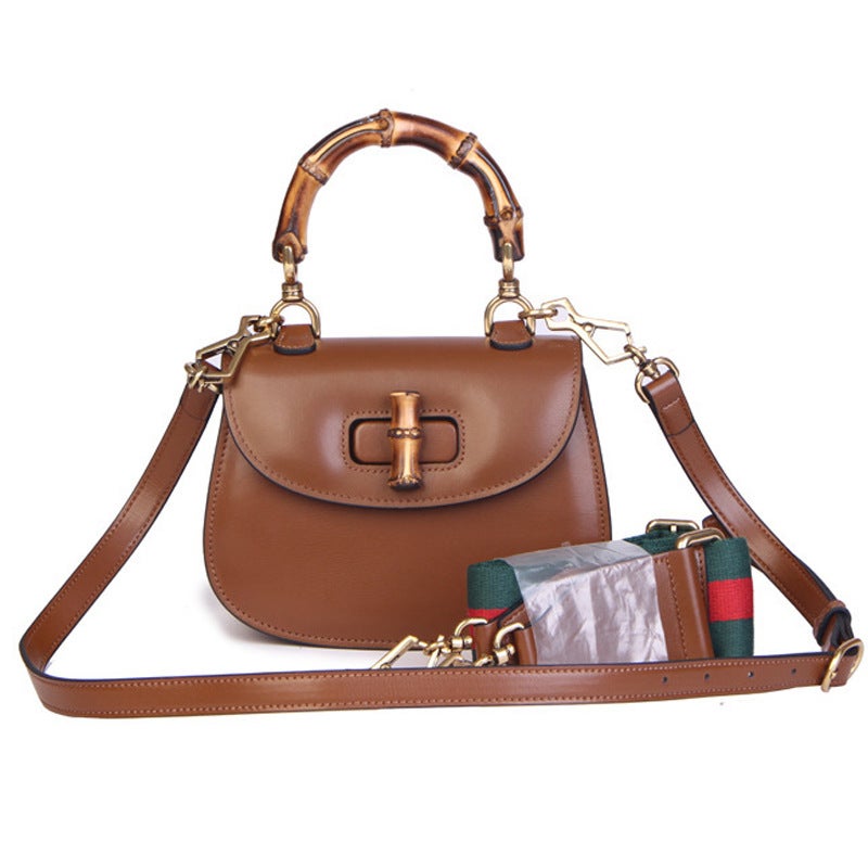 Slub Bag Vintage Texted Genuine Leather Women'S Bag G Home Bag Original Re-Engraved Handmade Bag Handbag For Women - Image 2
