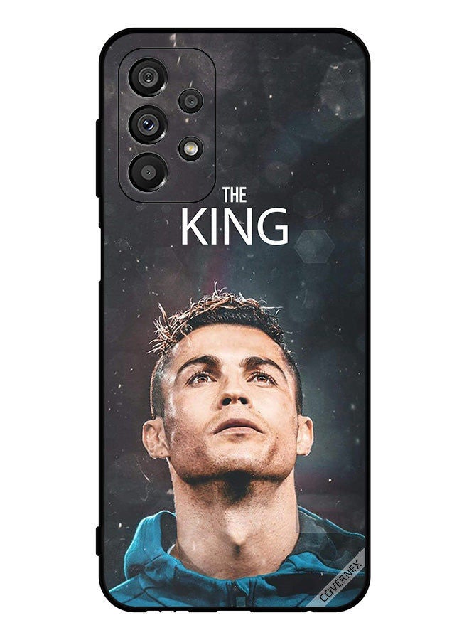Covernex Protective Case Cover For Samsung Galaxy A73 5G Ronaldo The King - Image 1