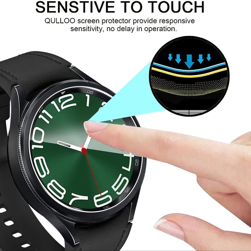 10 قطع غشاء هيدروجيل واقٍ للشاشة متوافق مع ساعة Samsung Galaxy Watch 5 Pro مقاس 45 مم - Image 5