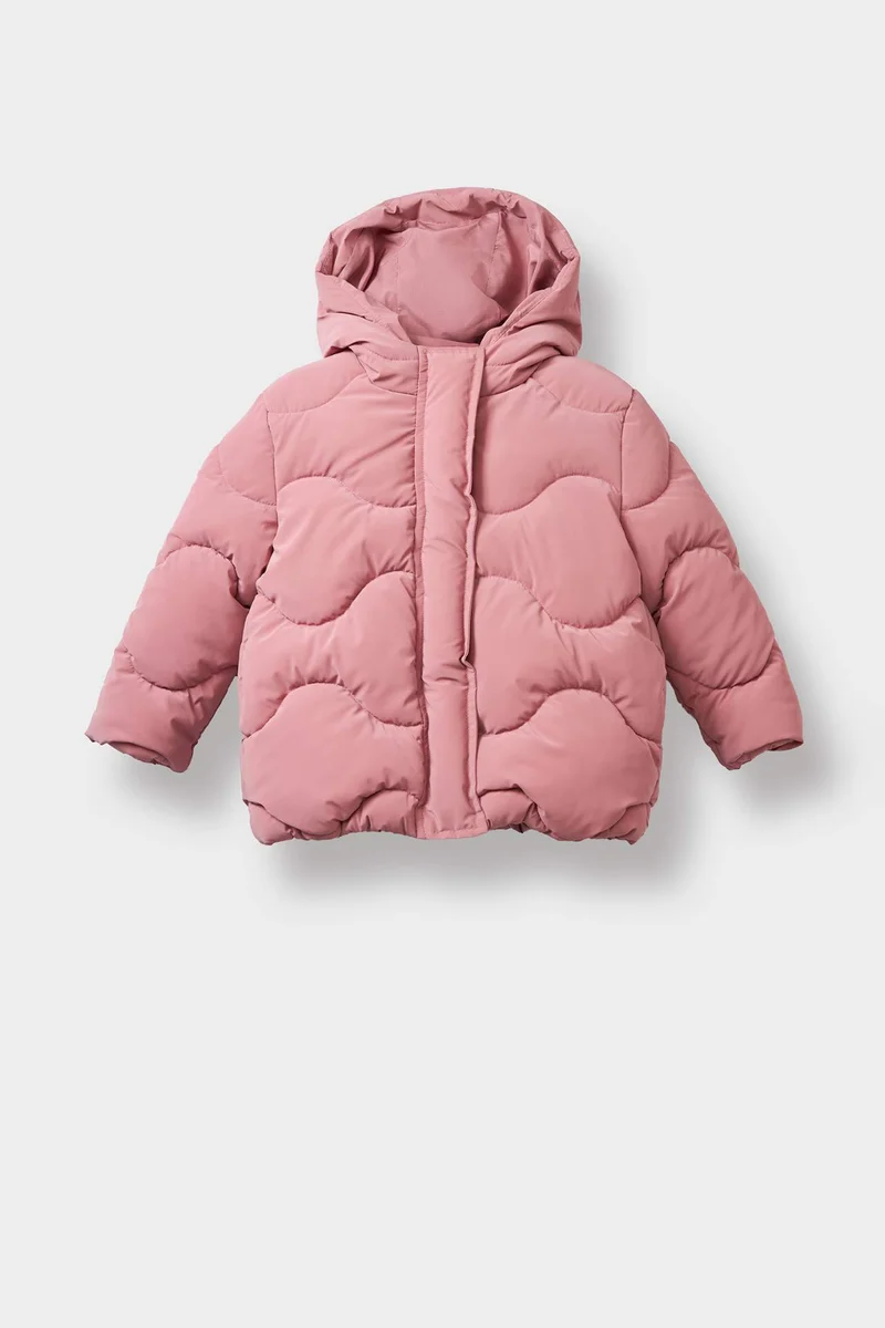 DeFacto Baby Girl Hooded Puffer Jacket