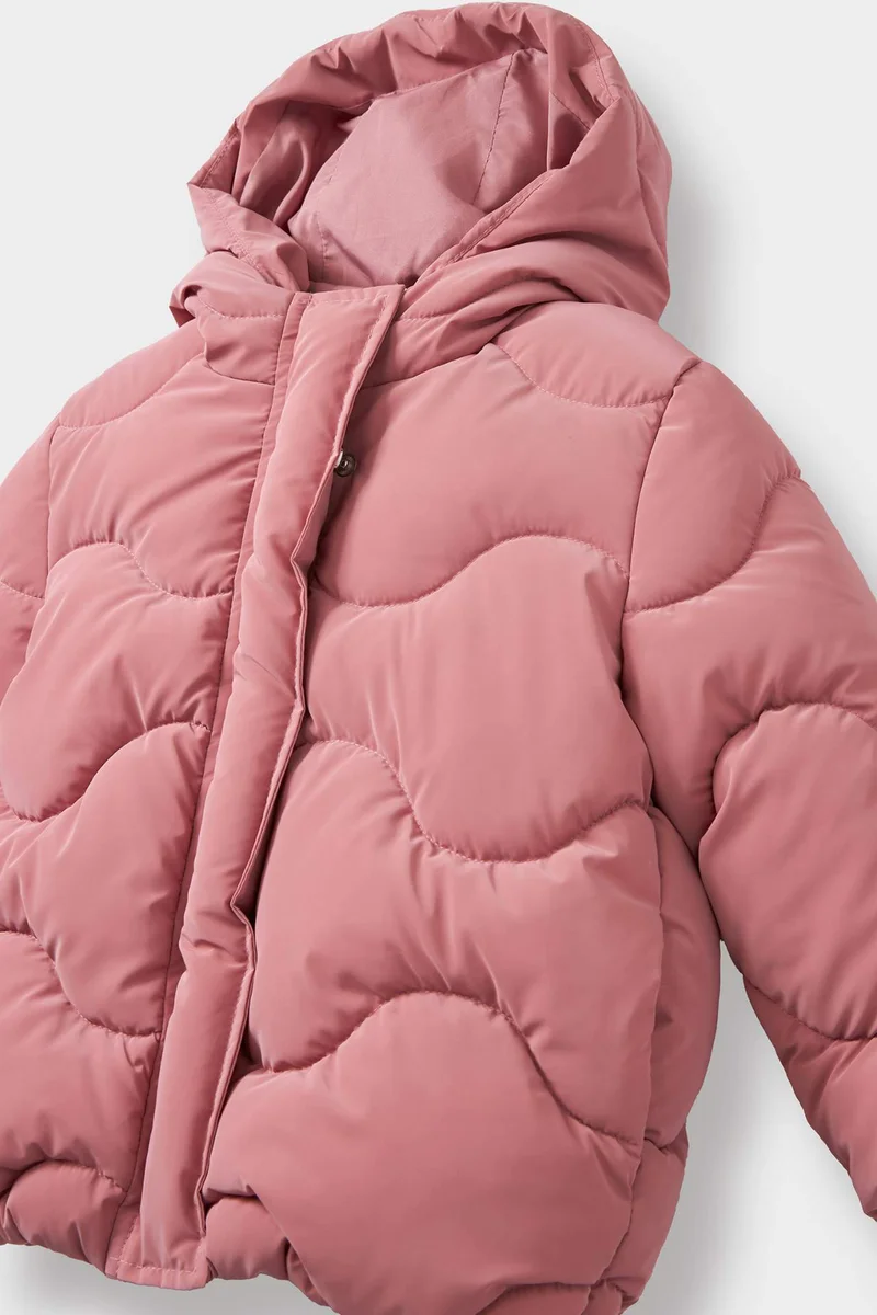 DeFacto Baby Girl Hooded Puffer Jacket