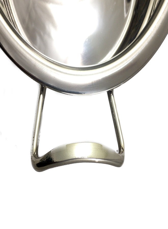 eKitchen Stainless Steel Cook and Serve Set with Lid (4 Pcs Set) - No : 2 - Image 4