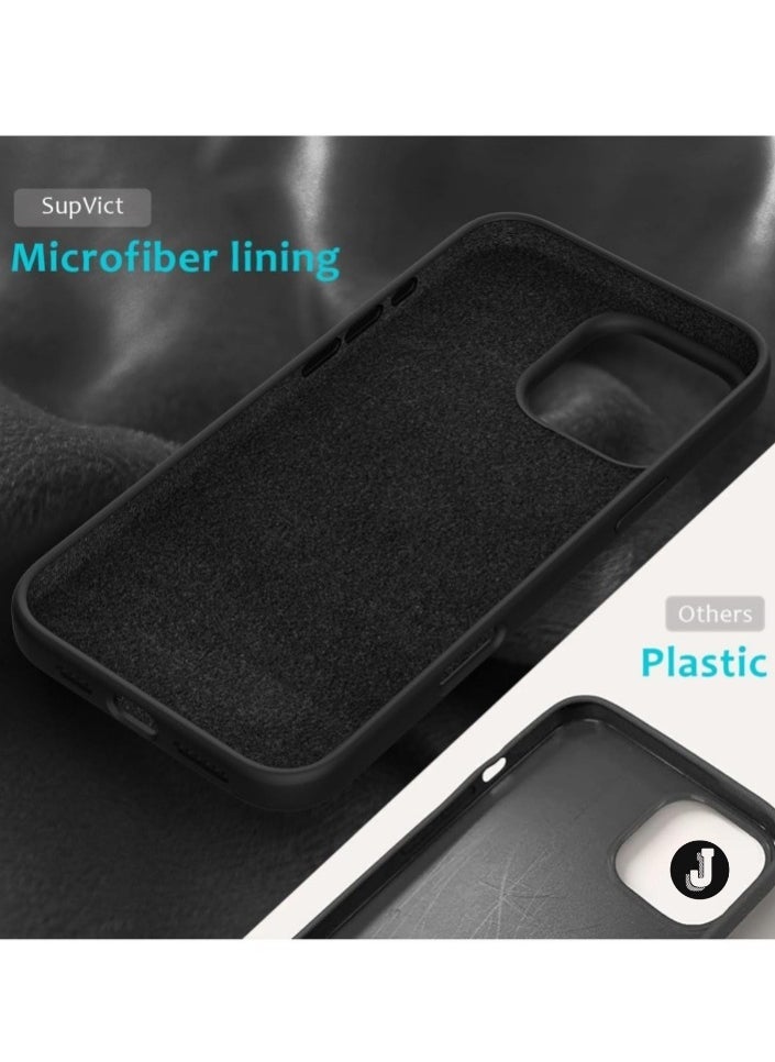 JAJEEK "iPhone 16 Pro Max Slim Fit Matte Black TPU Case – Soft, Flexible Silicone Back Cover for Sleek Protection" - Image 5