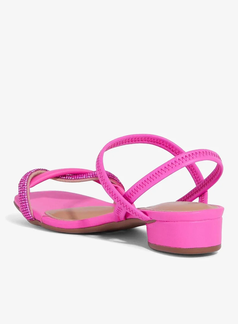 Beira Rio Pink Sandals for Women with Back Strap – Stylish & Supportive sling Back Ladies Sandals for Women | Best Price UAE