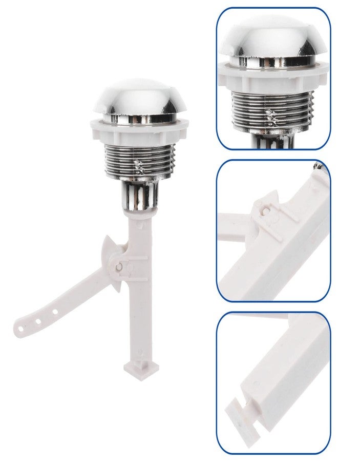 TOPBATHY Single Flush Toilet Water Tank Buttons Toilet Repairing Push Button - Image 4