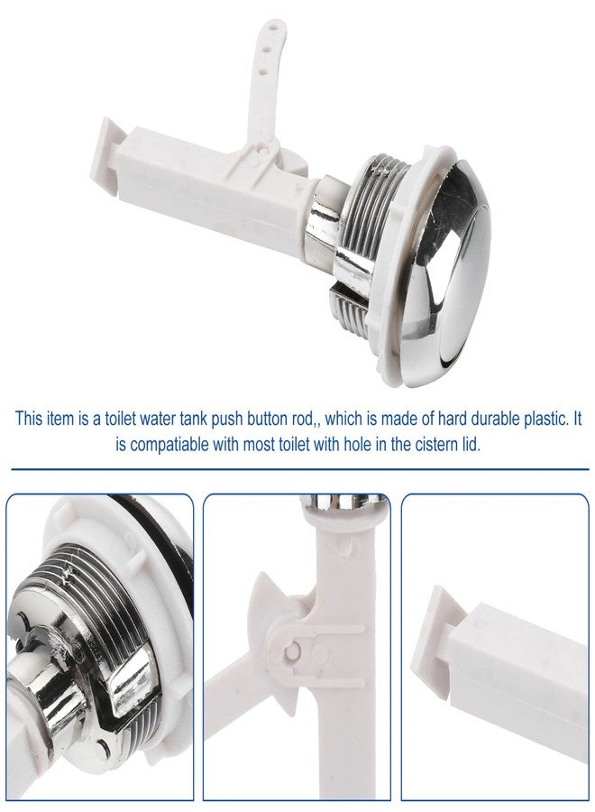 TOPBATHY Single Flush Toilet Water Tank Buttons Toilet Repairing Push Button - Image 5