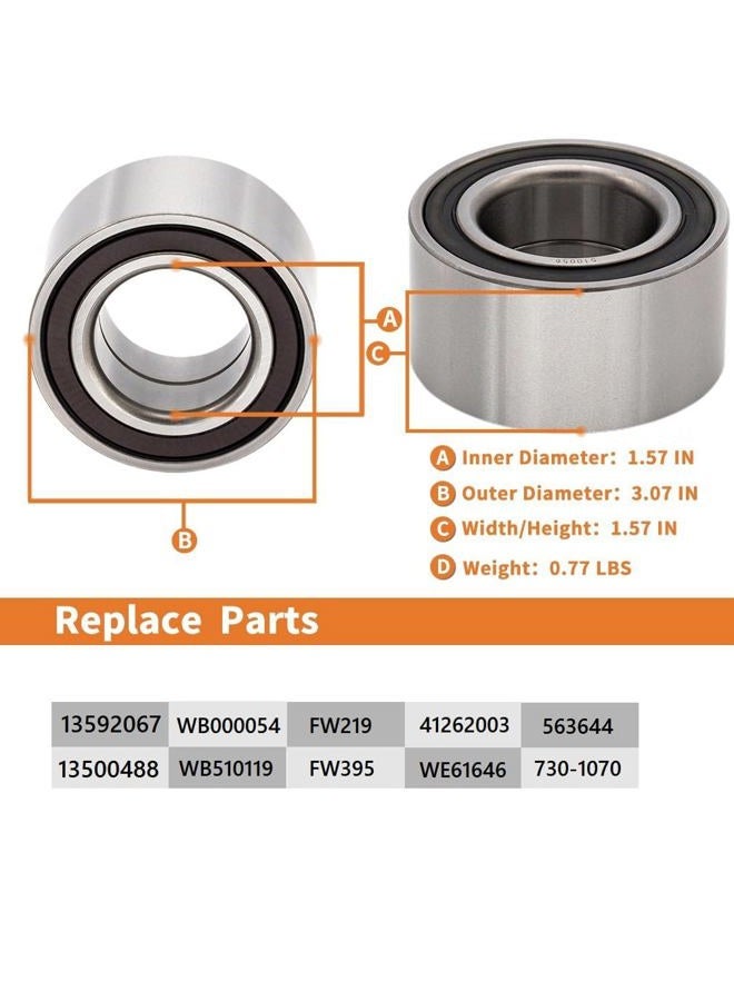 SimpliAuto 510119 Front Wheel Bearing Hub Assembly Compatible with Chevrolet Sonic 2012-2019, Spark EV 2014-2016, Trak 2013-2020, Buick Encore 2013-2020, fits Driver or Passenger Side with ABS - Image 3