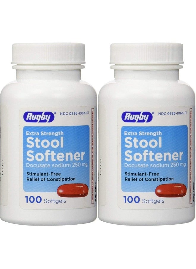 Docusate Sodium Extra Strength 250 Mg 200 Softgels For Gentle, Reliable Relief From Occasional Constipation 100 Softgels Per Bottle Pack Of 2 Bottles - pzsku/Z20559A7A4F755E91380DZ/45/_/1725942743/5b218e21-c12a-4db4-8660-5cb578230025