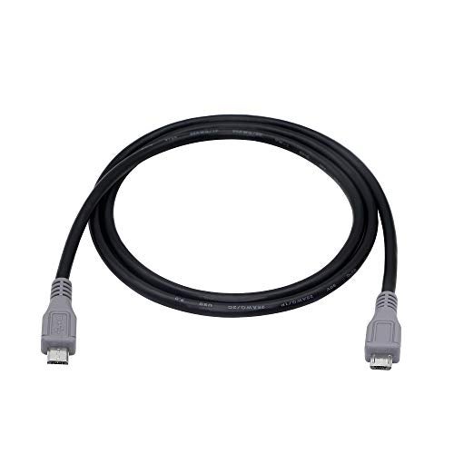 CERRXIAN USB Micro Male to Micro Male OTG Adapter Cable (1m) - Image 1