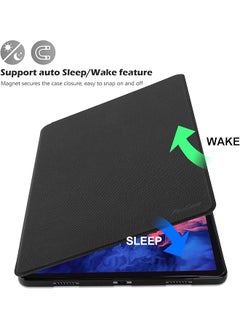 Procases Lenovo Tab P11 Plus 2021 Tab P11 Case 2020 11 Inch For Tb-J616F Tb-J616X Tb-J606F Tb-J606X Slim Shockproof Stand Folio Protective Hard Shell Cover For Lenovo Tab P11 Tab P11 Plus 11 Inch -Black  - Image 5