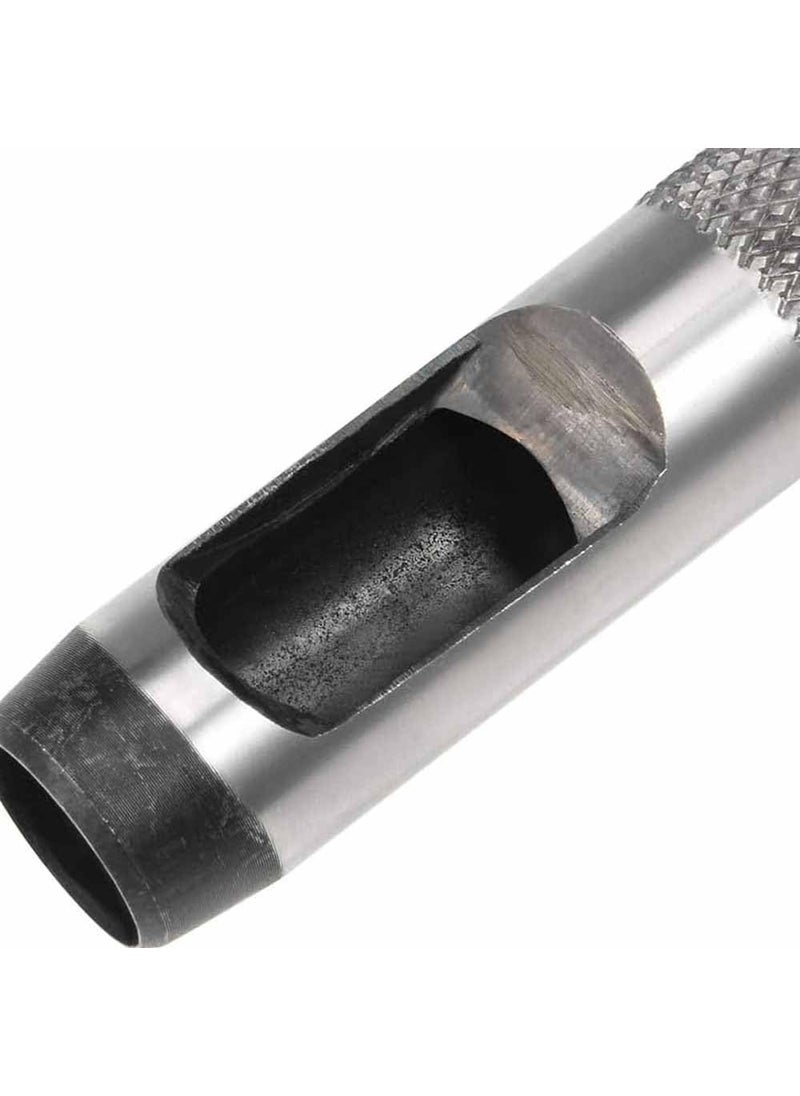 UPTODATETOOLS UpToDateTools 9Pcs Round Steel Hollow Punch Set 3mm to 12mm Leather Craft Hollow Hole Punch Tools For Leather Watch Band Gasket Belt Shoe Etc  - Image 2