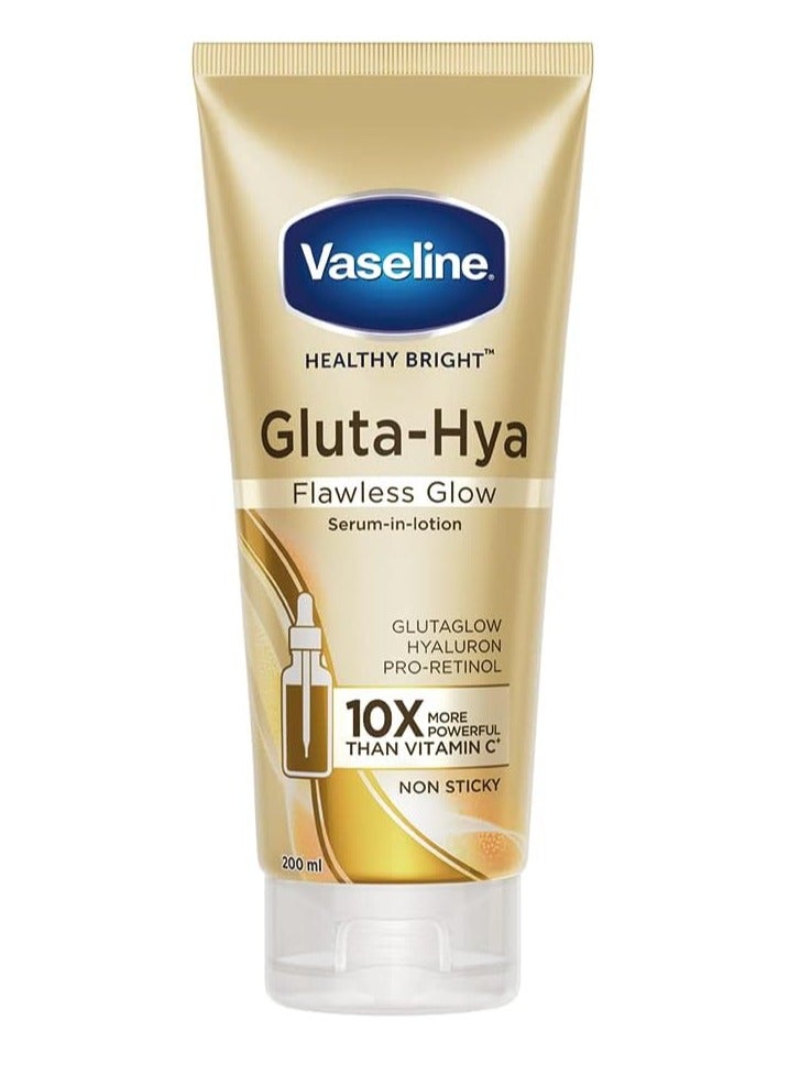 Vaseline Gluta-Hya Flawless Glow Lotion 200Ml