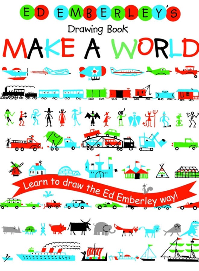 Ed Emberley's Drawing Book: Make A World 