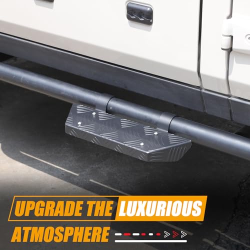 Bekantogy Car Side Expansion Pedals INEOS Grenadier 2020-2024 Carbon Steel Anti-Slip Door Pedal Running Boards Adding Boarding Steps - Image 4