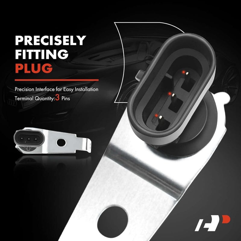 A-Premium Engine Crankshaft Position Sensor Compatible with Chevrolet GMC & Cadillac - Suburban Silverado Express C1500 K1500 K2500 K3500 Tahoe G30 Sierra- Replace# 12596851, 10456042 - Image 5