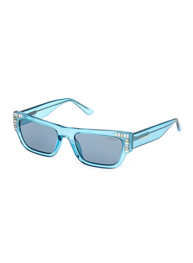 GUESS Women's UV Protection Rectangular Shape Sunglasses - GU790289V53 - Lens Size: 53 Mm - Image 1