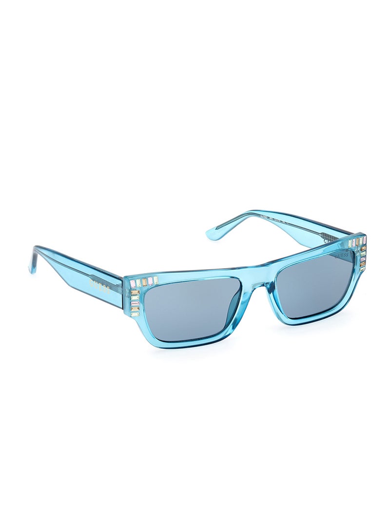 GUESS Women's UV Protection Rectangular Shape Sunglasses - GU790289V53 - Lens Size: 53 Mm - Image 3