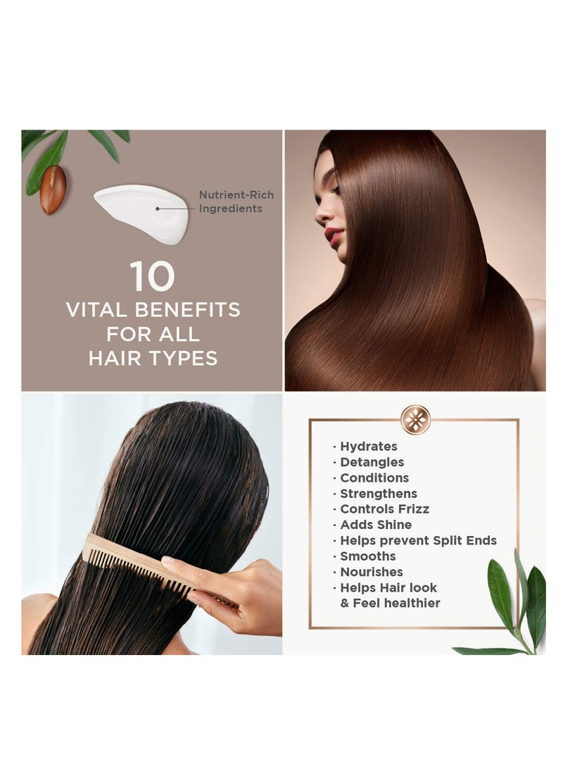 ARGAN MAGIC Argan Magic 10 in 1 Hair Treatment & Stylizing Multipurpose Leave in Spray for all Hair Types | Made in USA | Paraben Free | Cruelty Free (8 oz)  - Image 4