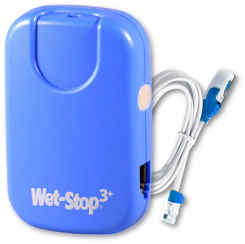 Wet-Stop 3 Blue Bedwetting Enuresis Alarm with Loud Sound and Strong Vibration for Boys or Girls, Proven Solution for Bedwetters - Image 1