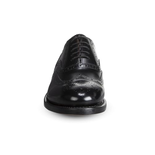 Allen Edmonds Mens Hendrix Wingtip Oxford Black 8 D - Image 2