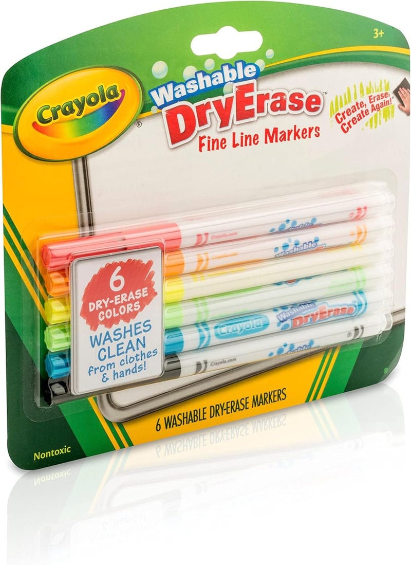 Crayola Dry Erase 6 Pack - Image 3