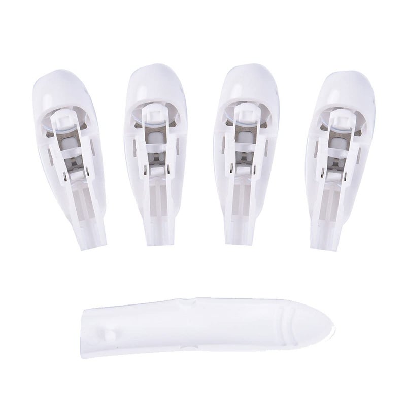 Othanary Sensitive Replacement Toothbrush Heads Compatible with Oral-B Cross Action Power 3733 4732,Rotating Powerhead and Crisscross Bristles (White) - Image 5