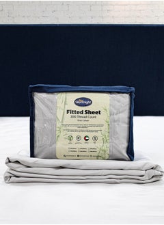 Silentnight Bamboo Grey Fitted Sheet  - Image 1