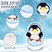 Made By Aliens Snowball Zip up Surprise Egg Stuffed Animal 6 inch Cute and Soft Plush Toy Assortment for Friends Family All Ages Spring Holidays Easter Birthday Penguin - Image 4