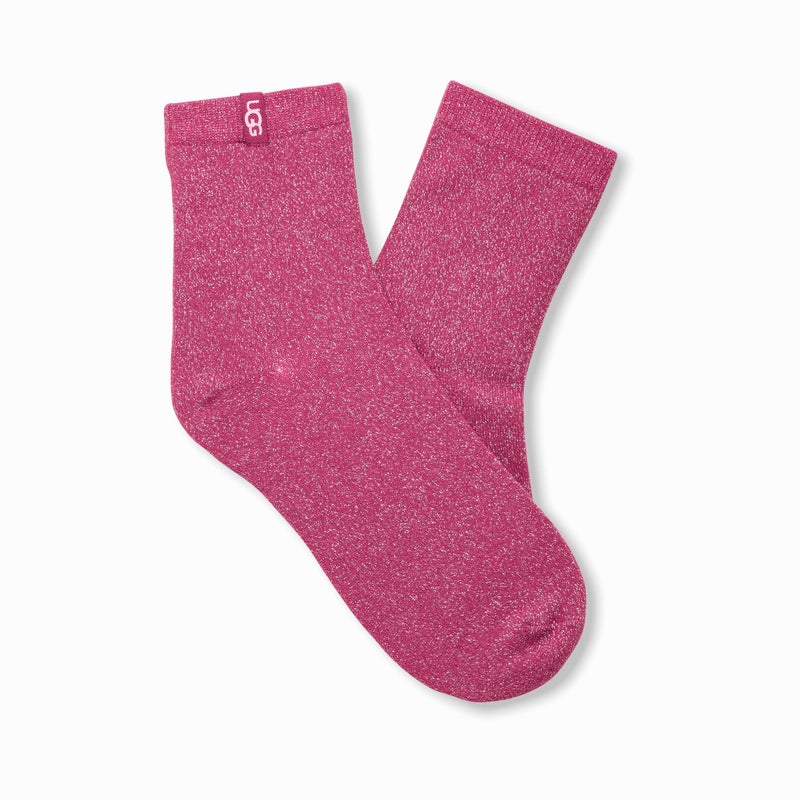 حذاء UGG النسائي لافينيا شيمر كوارتر، لون كروما بينك، مقاس واحد