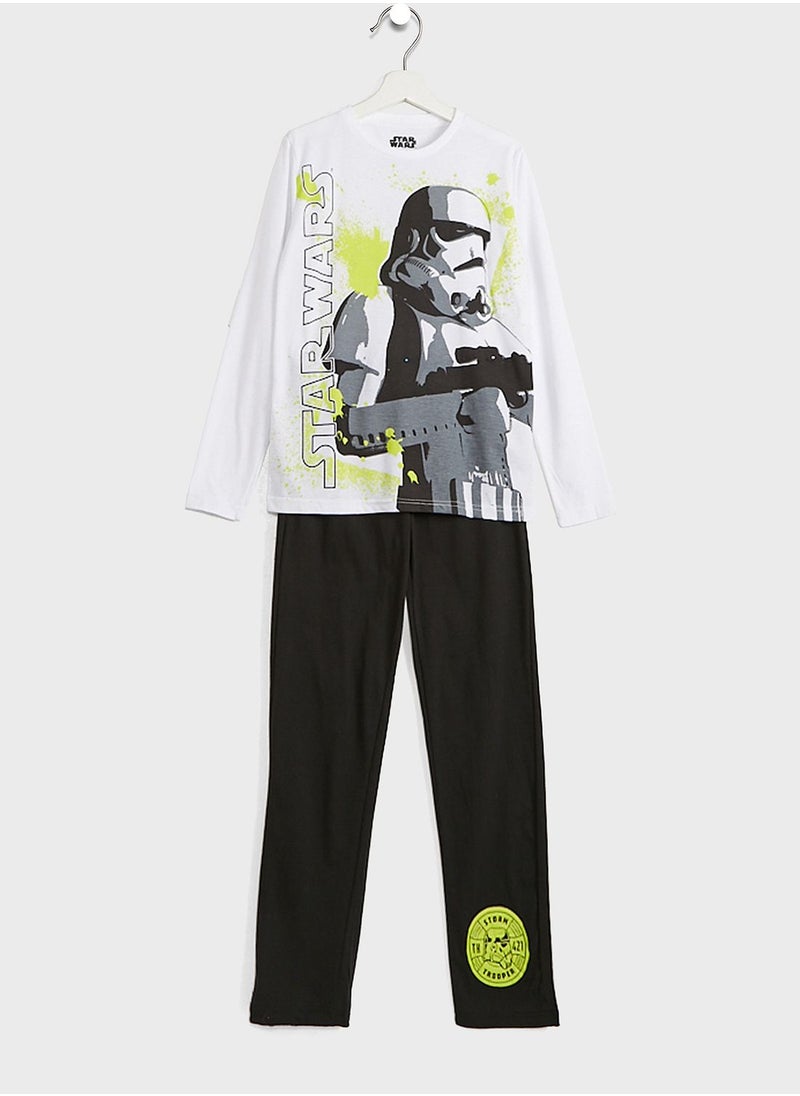 Starwars Kids Star Wars Pyjama Set  - Image 1