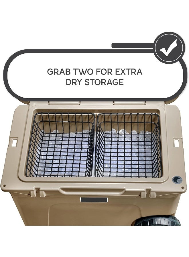 Above Sea Level Cooler Basket for YETI Tundra Haul, YETI Roadie 48, and YETI Roadie 60 - Wire Cooler Rack for YETI Wheeled Coolers - Compatible with YETI Accessories - Image 5