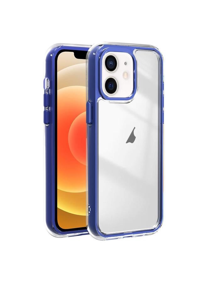 زبون جراب لهاتف iPhone 12 مصنوع من مادة TPU الهجينة الأكريليكية 3 في 1 مع وسادة هوائية ومضاد للصدمات - Image 1