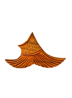ماركة غير محددة صينية تقديم خشبية مزخرفة مصنوعة يدويًا على شكل سمكة لتقديم الوجبات الخفيفة والفواكه  - Image 4