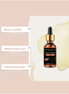 HOEGOA Batana Oil Organic for Hair Growth - Batana Oil for Healthy Hair，Strengthen Hair and Eliminate Breakage,Improve Hair Texture and Shine - with two types Brush for Hair and Hair Crack.30ml  - Image 2