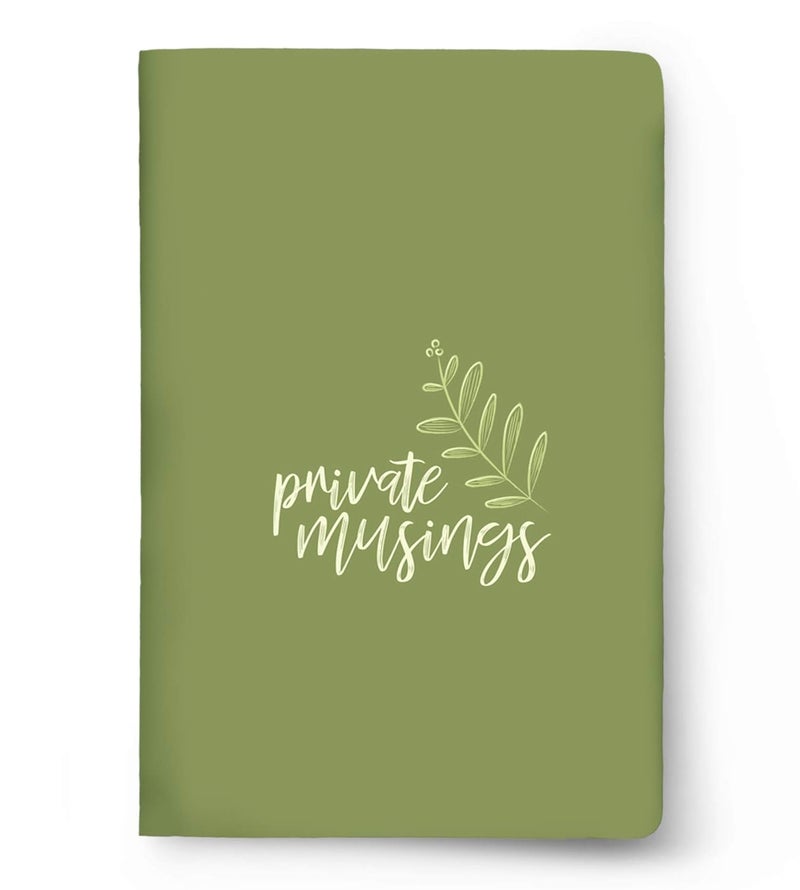 FACTOR NOTES 90 GSM A5 Notebook: Plain | 160 Pages (Private Musings) - Image 1