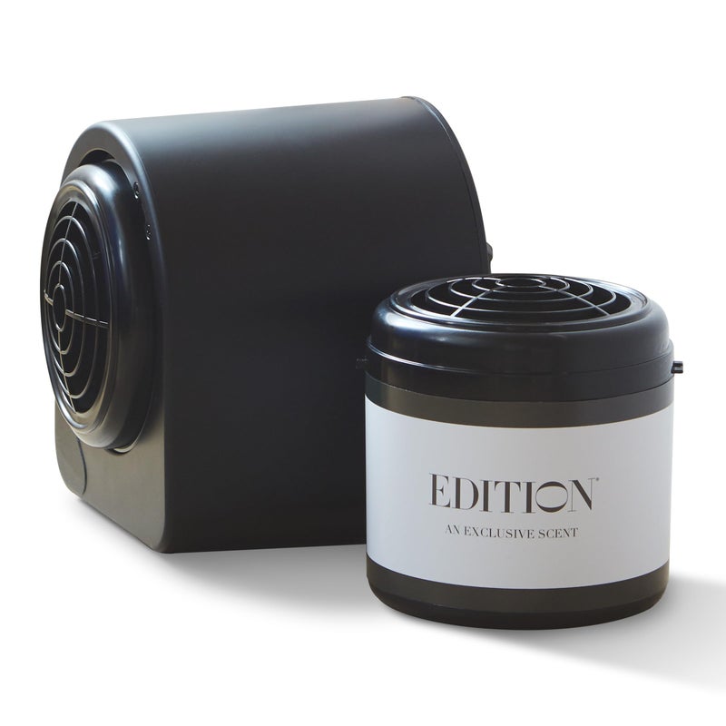 EDITION Fragrance Diffuser Set  Includes Scent Machine and Scent Cartridge  Notes of Black Tea Sicilian Bergamot and Cedarwood