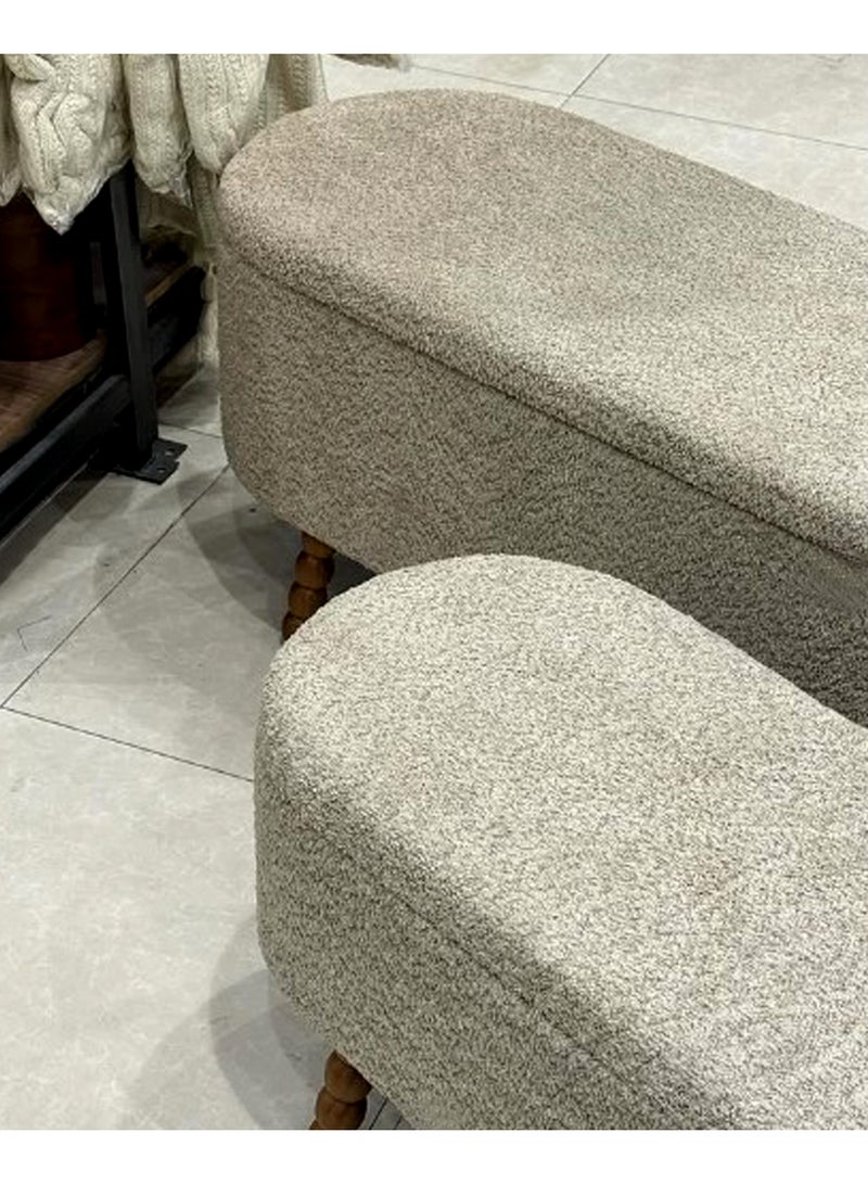 Modern Storage Bench For Bedroom, Living Room 110*48*52 CM - Image 4