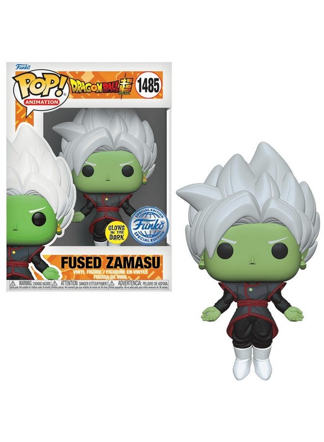 Funko Funko Pop! Dragonball Super Fused Zamasu (Glows in The Dark) Vinyl Figure #1485 Special Edition Exclusive Collectibles, 74395  - Image 2