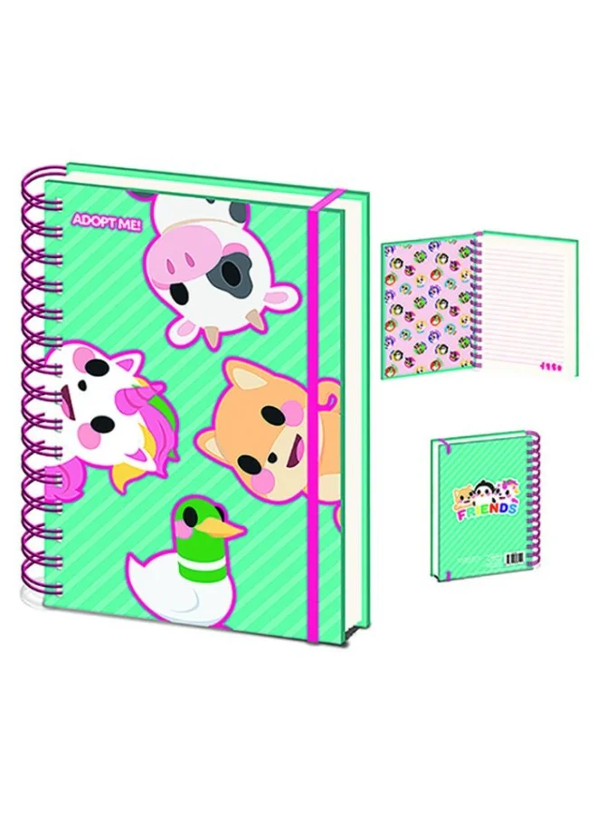 Pyramid Pyramid Adopt Me (Core) A5 Wiro Notebook