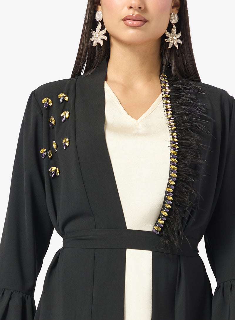 خزانة عباءة مطرزة - Image 3