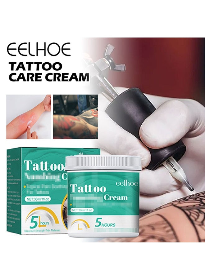 EELHOE Tattoo Numbing Cream, Pre-Tattoo Tattoo Cream, 6-8 Hour Max Strength Painless Tattoo Cream with Aloe Vera, Vitamin E (30ml)  - Image 1