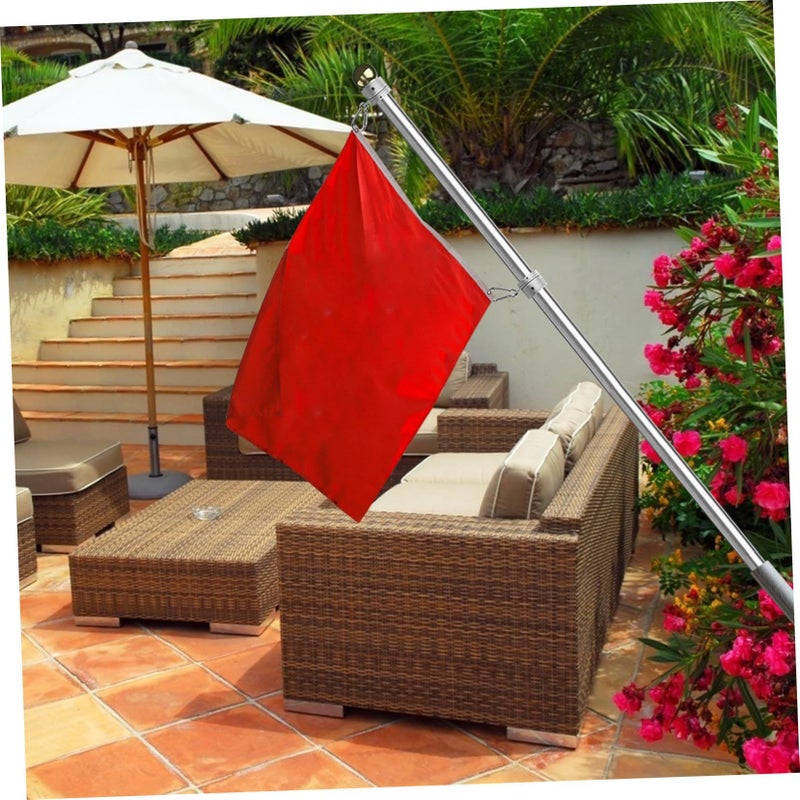 Aluminum Alloy Flag Pole Rings 1 Inch 360 Degree Rotating Anti Wrap Mounting Clips Easy Installation For Outdoor Yard And Garden Flags - Image 5