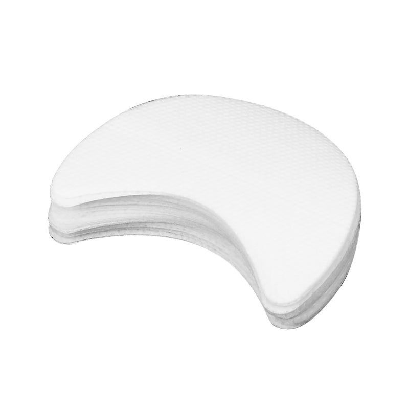 Disposable Eye-Shadow Shields: White Soft Non-Woven Fabric - Self-Adhesive Hands-Free Makeup Isolation Tool for Eyelash Extensions, False Lashes and Makeup Application - Image 5
