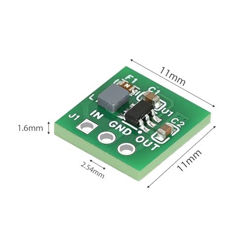 QEBIDUM 10Pack DC-DC Step Up Converter Board Module, 0.9 V 1.5V 1.8V 2.5V 3V 3.3V 3.7V 4.2V to 5V Synchronous Switching Regulator DIY Non-Isolated Voltage Boost Converter for Arduino - Image 4