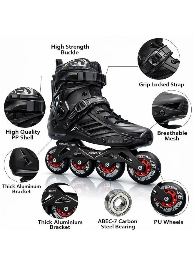 ROSELLE Professional Inline Skate Shoes for Adults with High Speed - Image 5