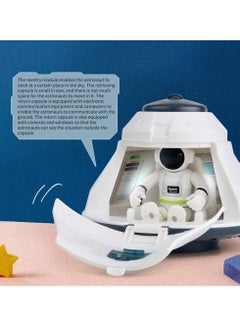 Excefore Astronaut Space Ship Shuttle Rocket Pretend Play Set, City Space Mars Exploration Space Shuttle Toy Kit, Astronaut Roleplay Spaceship Toy for Boys and Girls, Educational Toys for Kids  - Image 5