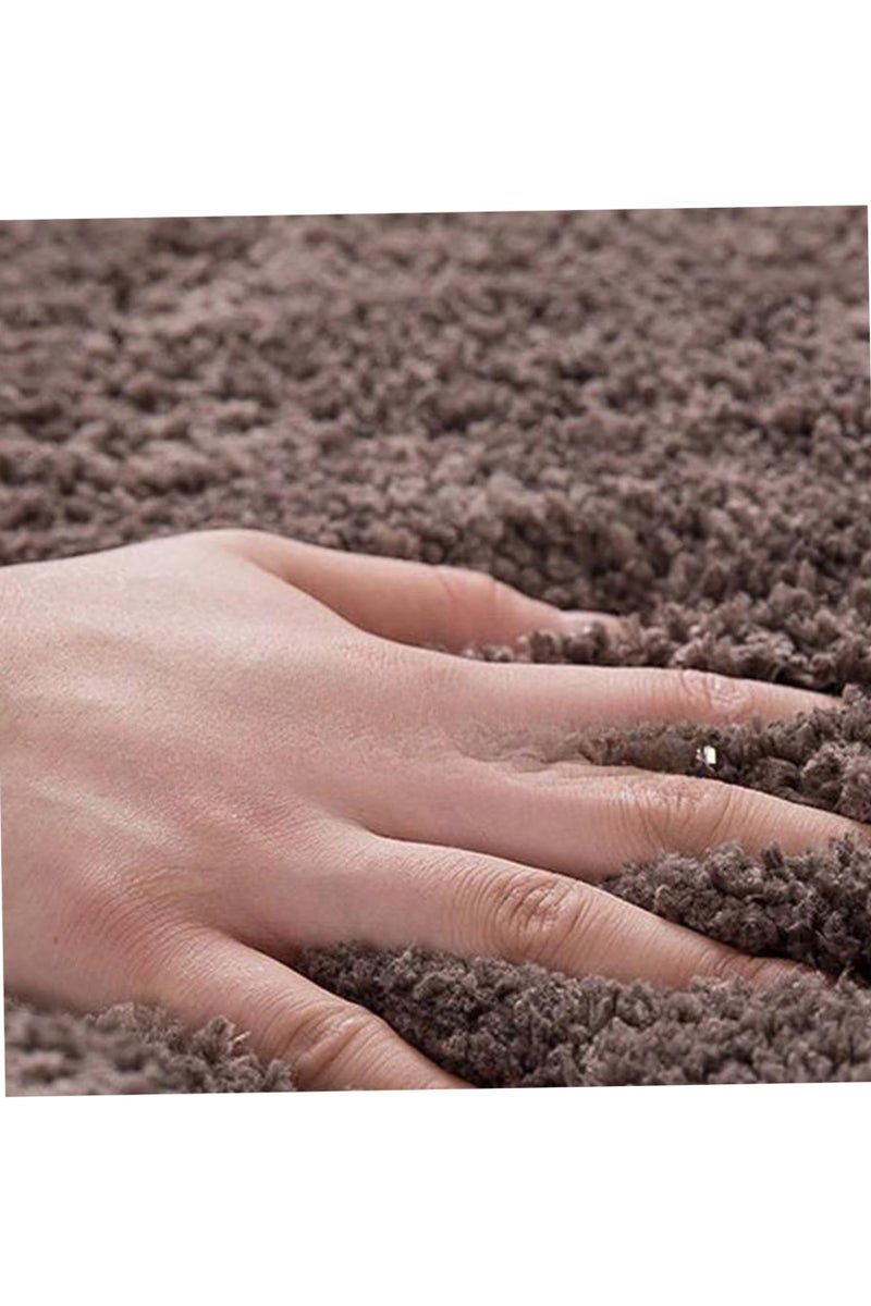 كي واي دي سجادة حمام منحنية سجادة حمام منحنية شكل سجادة, Non -Slip Soft Absorbent Bath Mat for Shower, Toilet, الحمام Floor 45x100cm. - Image 5