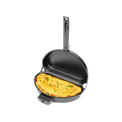 Fox Run Egg Pan, Non-Stick Folding Omelette Pan, 8" - Image 1